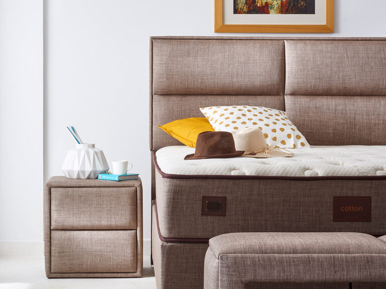 120×200 cm Cotton Baza Başlık Seti Türkiye�nin ilk ve lider yatak