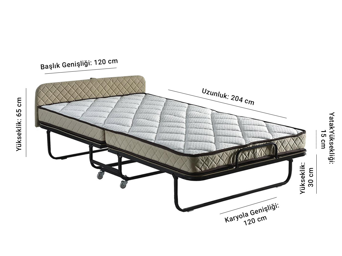 Niron Supreme Çift Kişilik Katlanır Yatak Türkiye�nin ilk ve lider