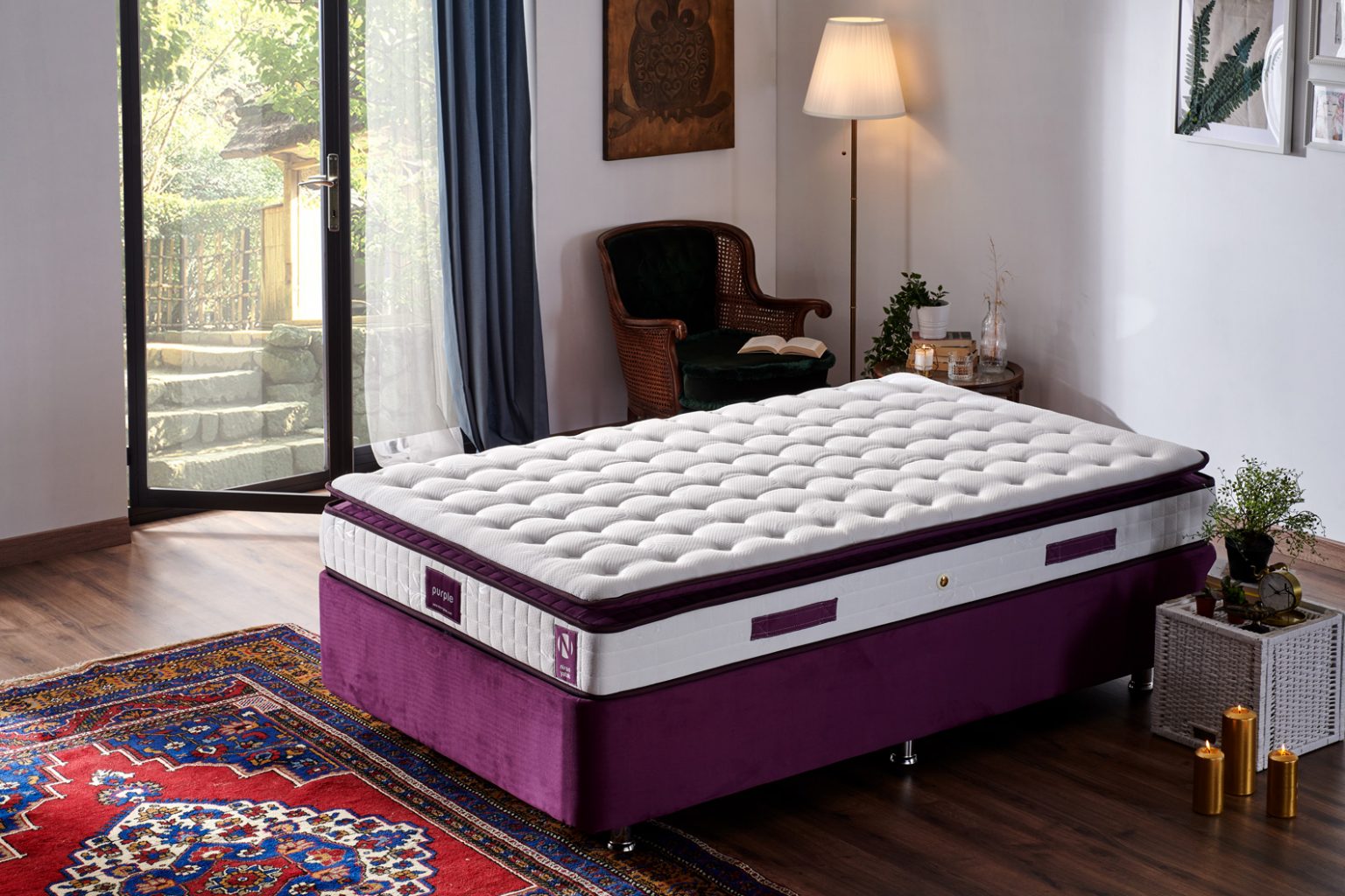 120×200 cm Purple Yatak Türkiye�nin ilk ve lider yatak satış sitesi