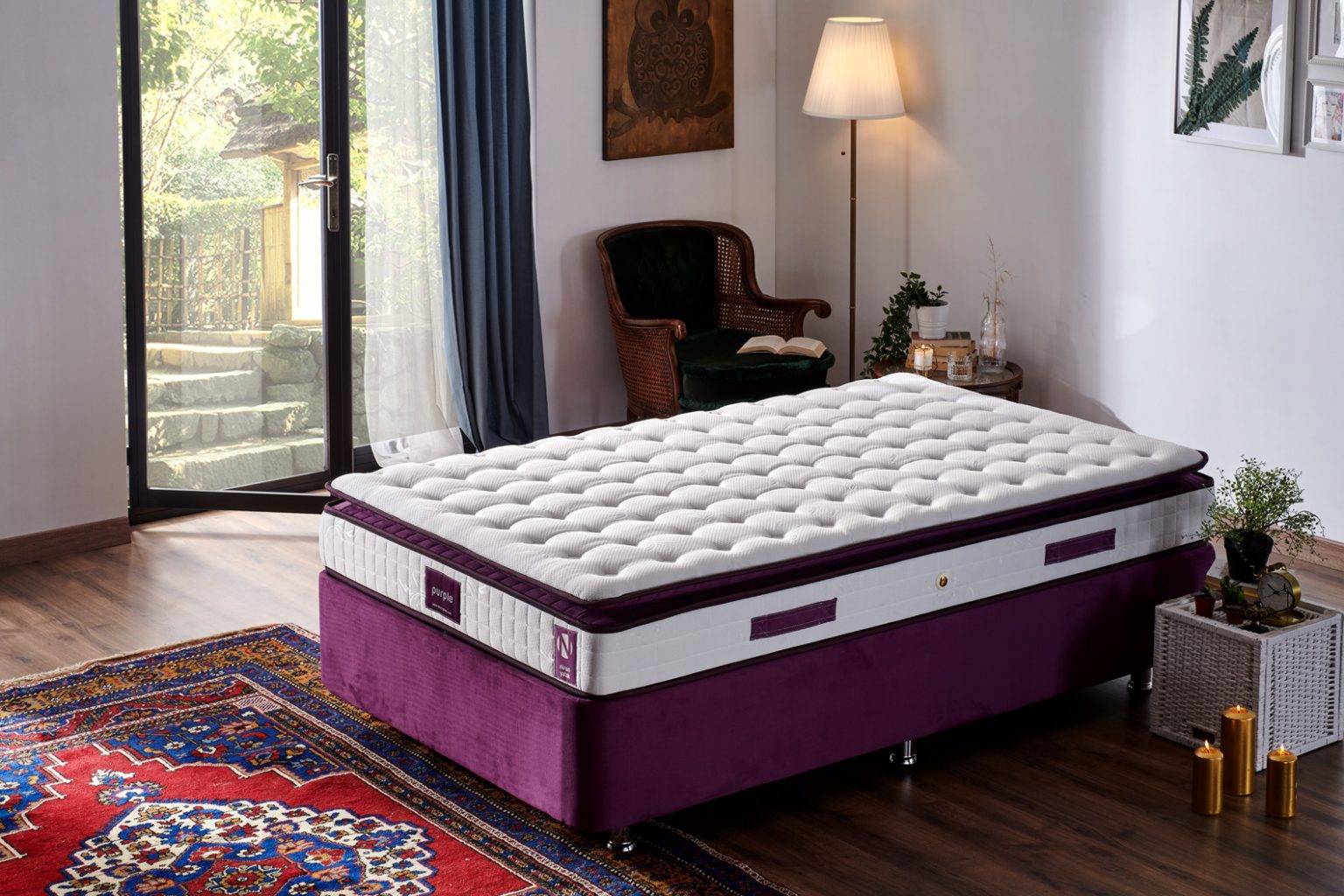 120×200 cm Purple Yatak Türkiye�nin ilk ve lider yatak satış sitesi