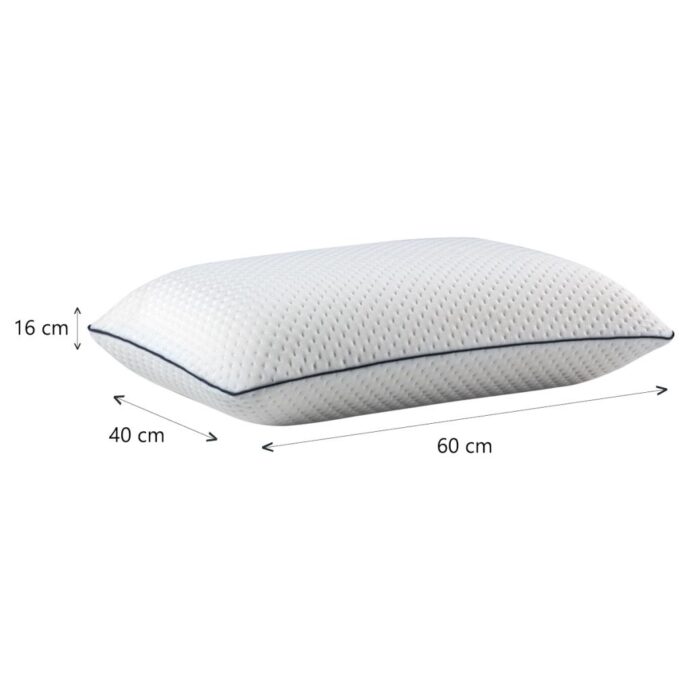 Niron Fluffy Visco Yastık – Gözenekli Ortopedik Kabarık Visco Yastık 60x40x16 - Görsel 4