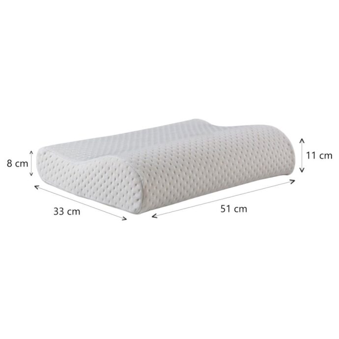Niron Jofo Visco Yastık – Boyun Destekli Ortopedik Visco Yastık 60x40x12 - Görsel 5