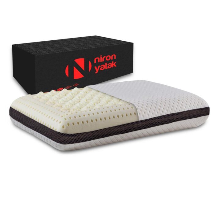 Niron Massage Air Visco Yastık – Masaj Etkili Ortopedik Visco 60x40x15 cm