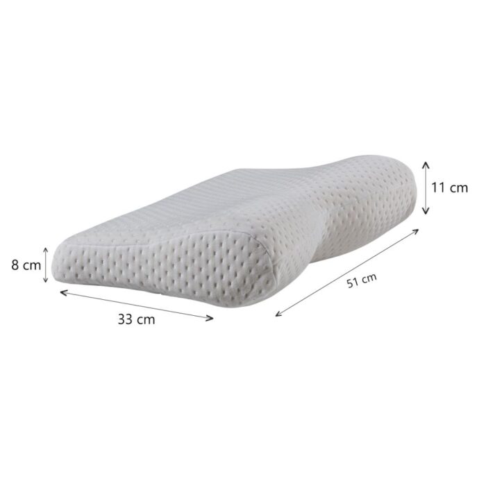 Niron Smart Shape Visco Air Yastık – Özel Kesim Destekli Visco Yastık 51x33x12 cm - Görsel 6