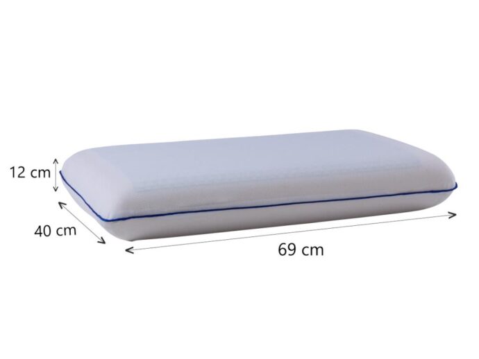 Niron Spa Visco Jel Yastık – Aqua Jel Katmanlı Ortopedik Visco 69x40x12 cm - Görsel 6