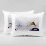 Niron 2’li Silikon Yastık Seti – 50x70 cm, 700 gr, Mikrofiber Kumaş, Yumuşak Destek